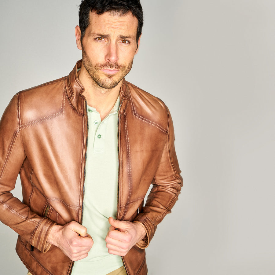 Antony Men's Brown Coat