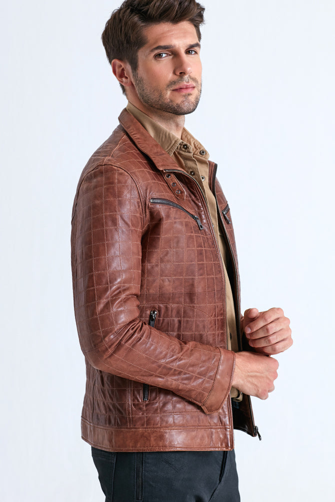 Dexter Men's Leather Jacket