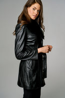 New Alexandra Women's Leather Jacket | Derimod