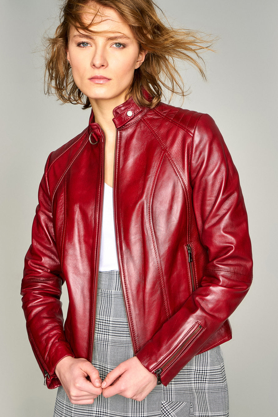 Fanny Women's Leather Jacket