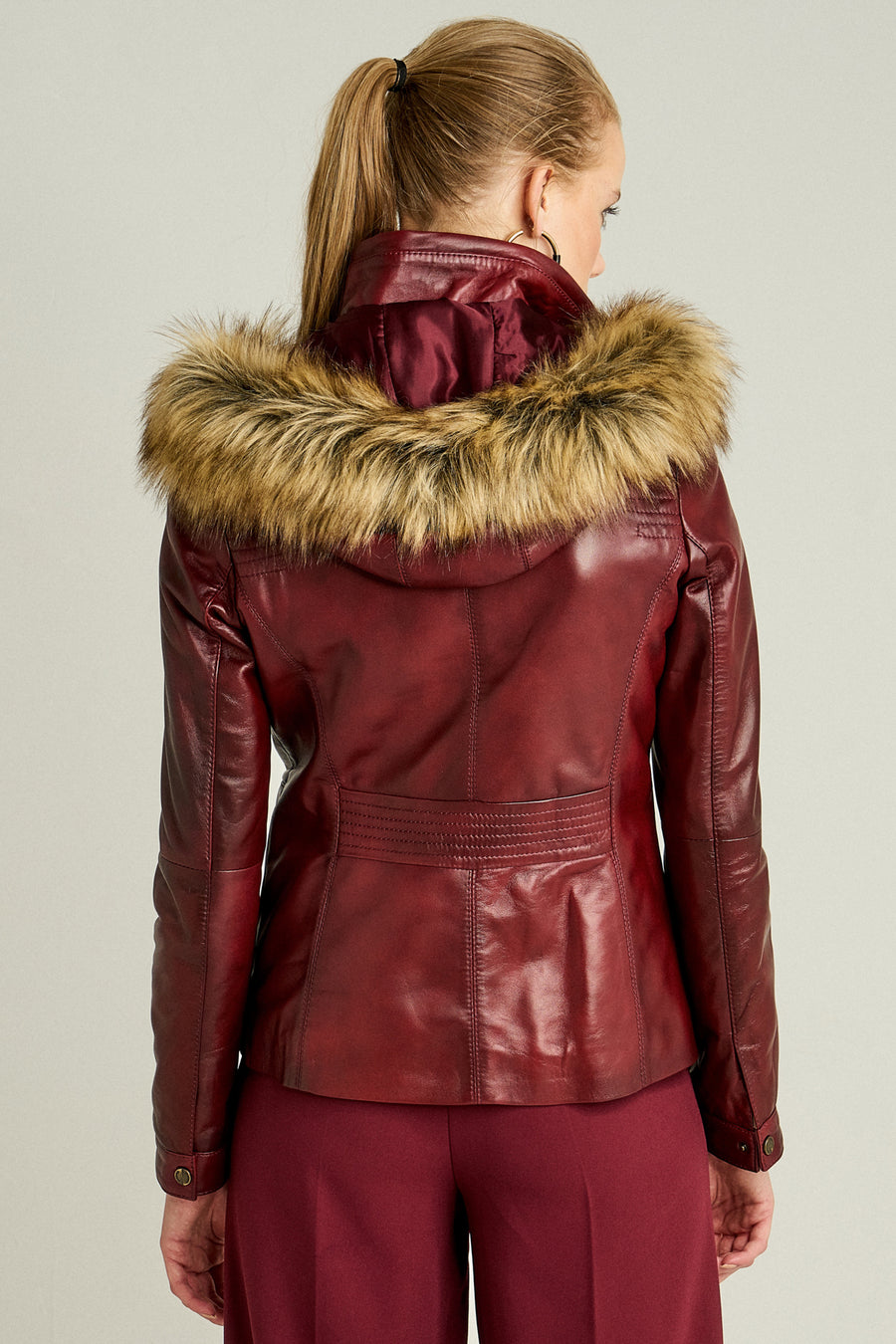 Elena Women's Leather Jacket