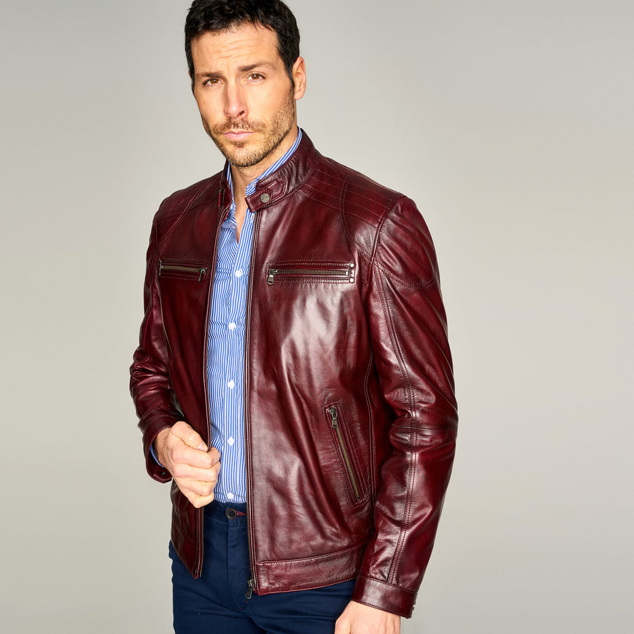 MAXIM MEN'S LEATHER JACKET