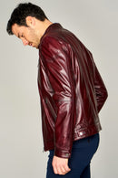 MAXIM MEN'S LEATHER JACKET | Derimod