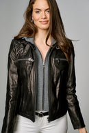 WEEKEND WOMEN'S LEATHER JACKET | Derimod