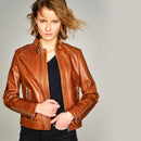 Darling Women's Leather Jacket | Derimod