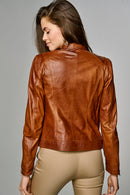 Darling Women's Leather Jacket | Derimod
