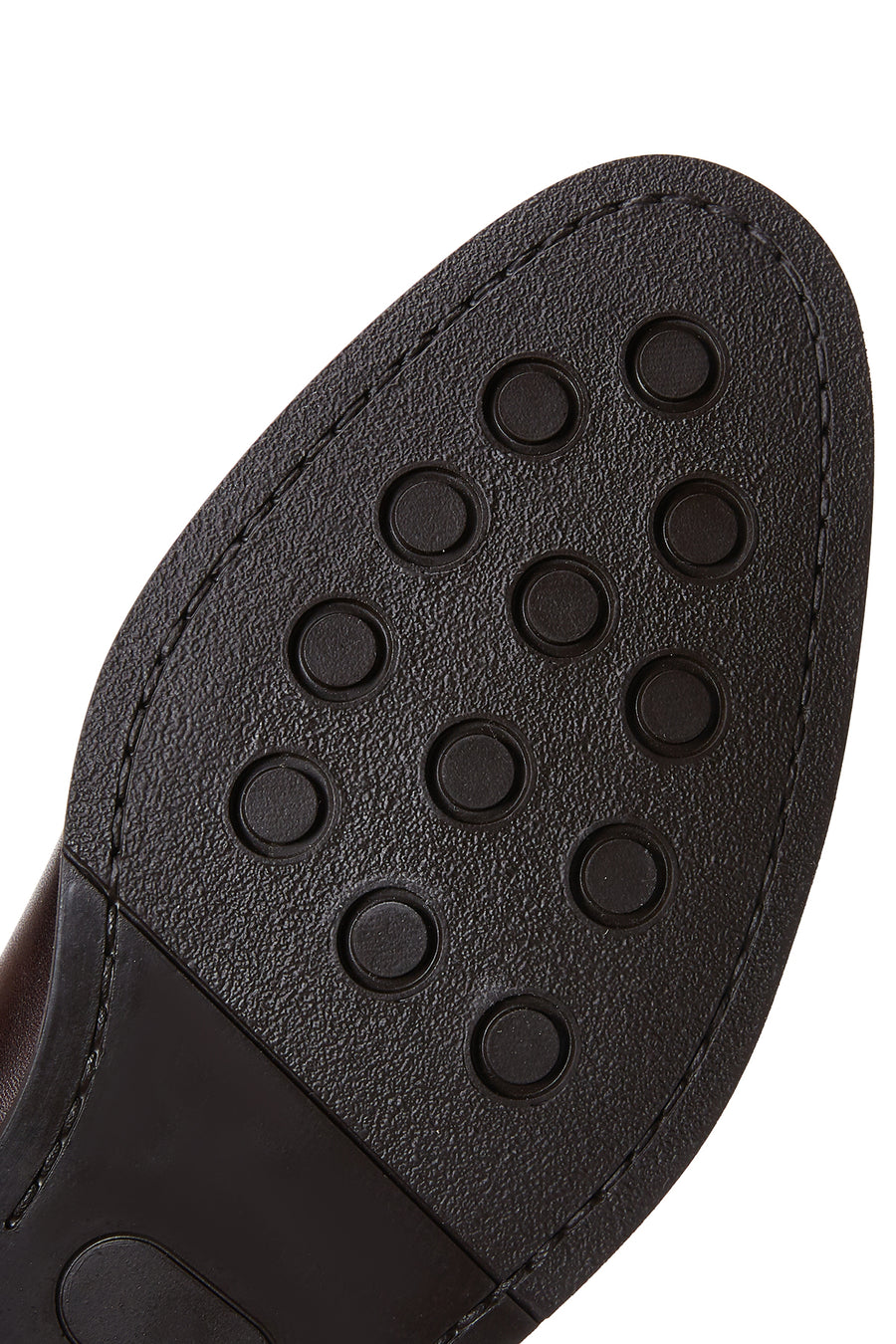 Men's Brown Leather Classic Zipper Boots