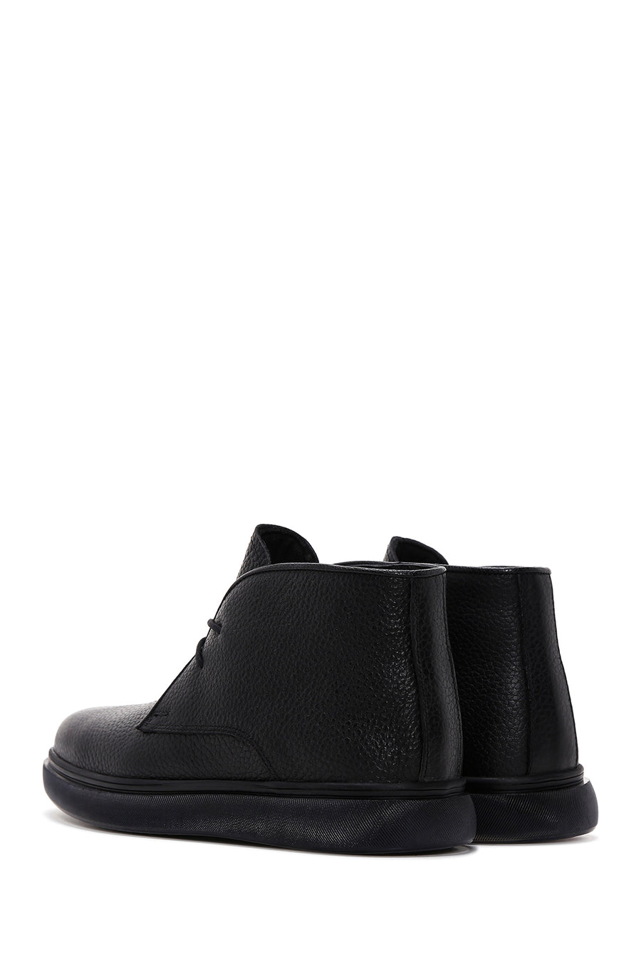 Men's Black Leather Boots