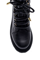 Women's Leather Buckle Detailed Boots | Derimod