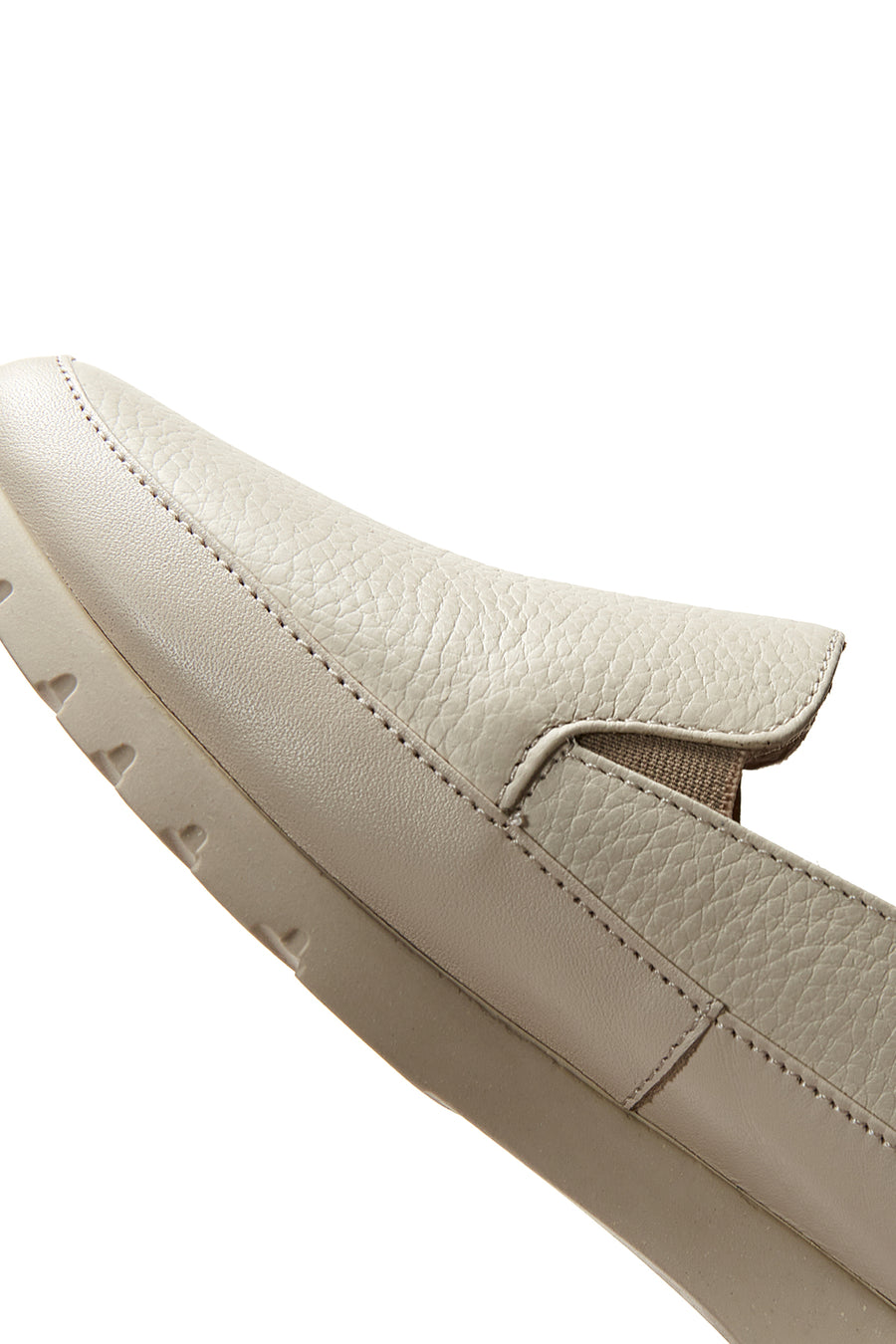 Kadın Bej Deri Comfort Loafer