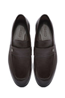 Men's Brown Leather Casual Loafer | Derimod