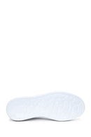 Women's White Stone Thick Soled Sneaker | Derimod