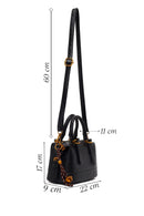 Woman Black Long-Strap Mini Shoulder Bag | Derimod