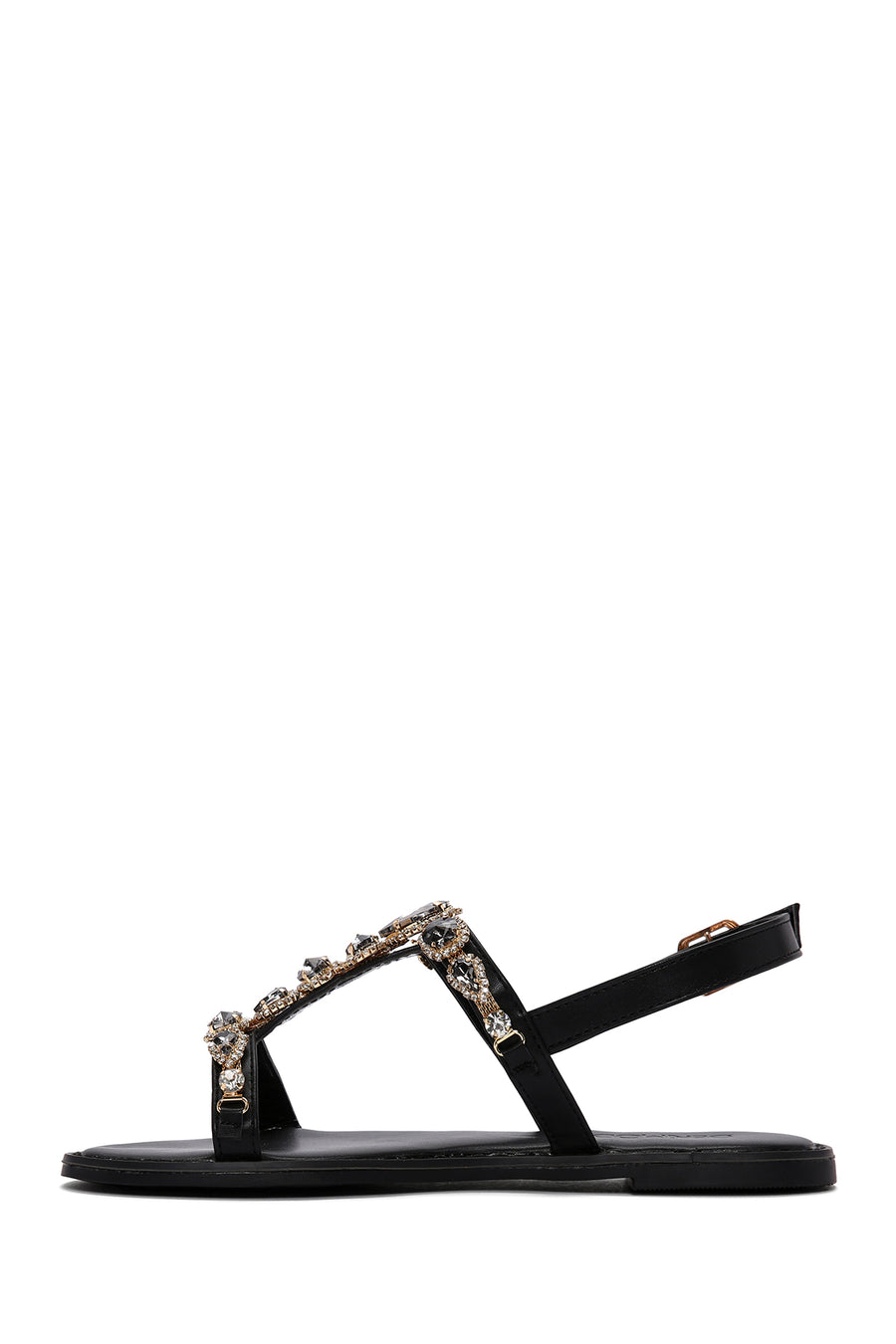 Women's Black Stone Sandals