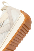 Women's Beige Lace-Up Sneakers | Derimod