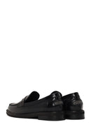 Kadın Siyah Deri Maskülen Loafer | Derimod