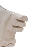 Women's Beige Casual Zippered Boots | Derimod