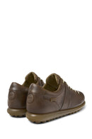 Camper Men's Brown Pelotas Ariel Leather Sneaker | Derimod