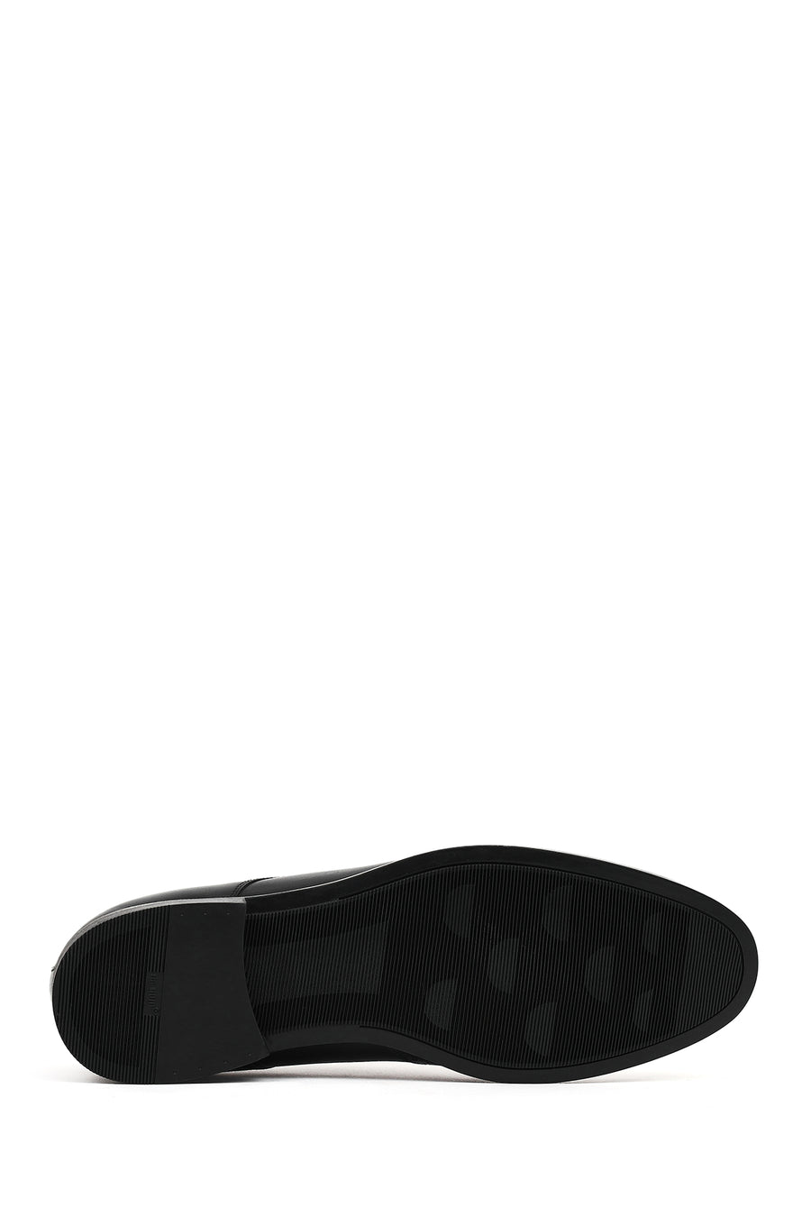 Men's Black Laced Leather Classic Shoes