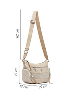 Women's Beige Long Strap Crossbody Bag | Derimod