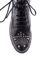 Women's Studded Detailed Leather Boots | Derimod