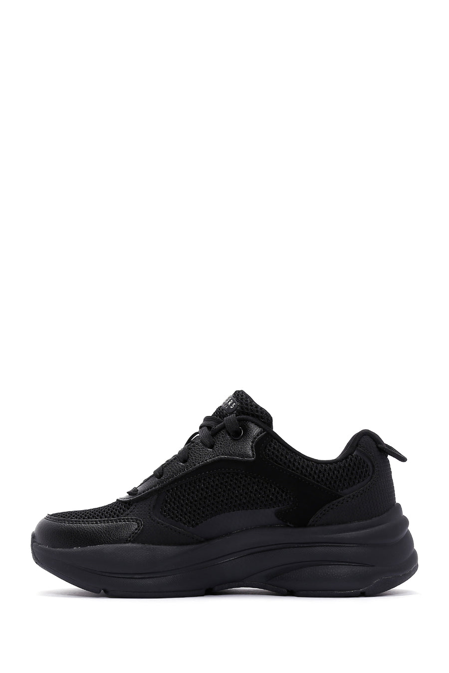 Skechers Women's Black Street Twisterz - Lighten Up Thick Soled Sneaker