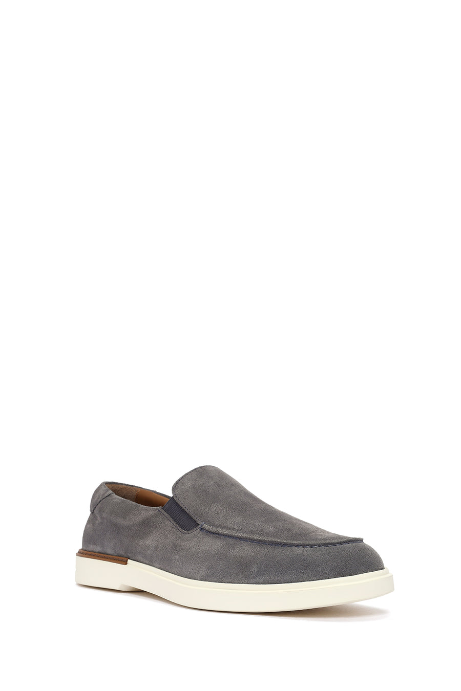 Men's Gray Suede Leather Casual Loafer