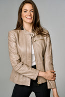 Trixie Women's Leather Jacket | Derimod