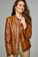 Trixie Women's Leather Jacket | Derimod