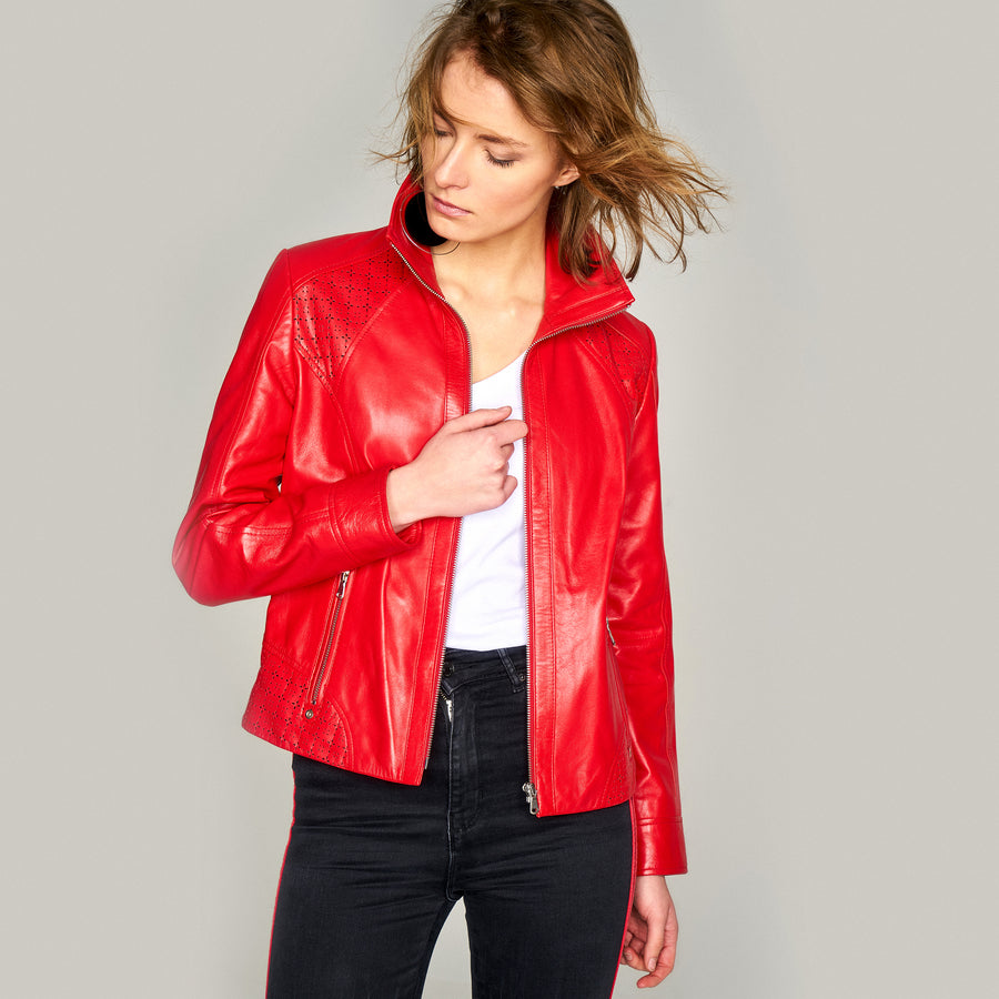 Vivien Women's Leather Jacket