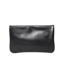 Women's Black Leather Clutch | Derimod