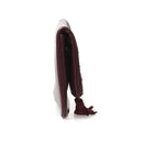 Women's Burgundy Leather Clutch | Derimod
