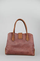 Women's Tan Synthetic Leather Shoulder Bag | Derimod