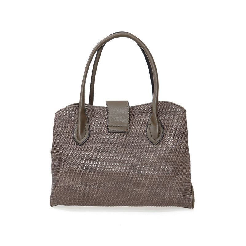 Women's Green Synthetic Leather Shoulder Bag