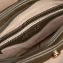 Women's Green Synthetic Leather Shoulder Bag | Derimod