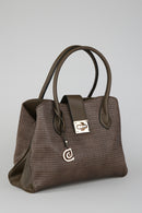 Women's Green Synthetic Leather Shoulder Bag | Derimod