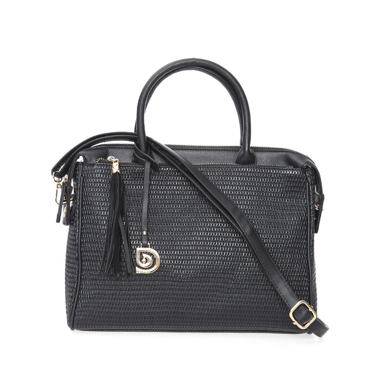 Women's Black Synthetic Leather Shoulder Bag 17WBD251518 | Derimod