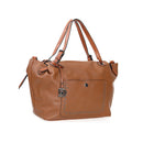 Women's Tan Synthetic Leather Shoulder Bag | Derimod