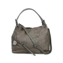 Women's Green Synthetic Leather Shoulder Bag | Derimod