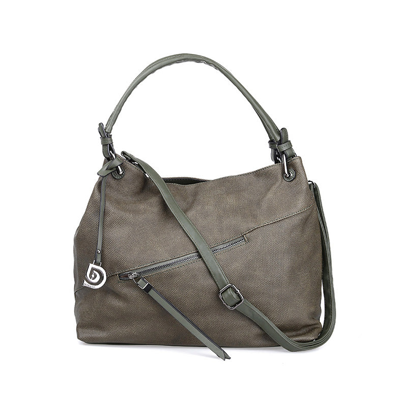 Women's Green Synthetic Leather Shoulder Bag 17WBD252918 | Derimod
