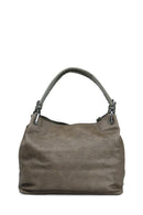 Women's Green Synthetic Leather Shoulder Bag | Derimod