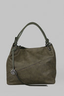 Women's Green Synthetic Leather Shoulder Bag | Derimod