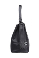Women's Black Synthetic Leather Shoulder Bag | Derimod