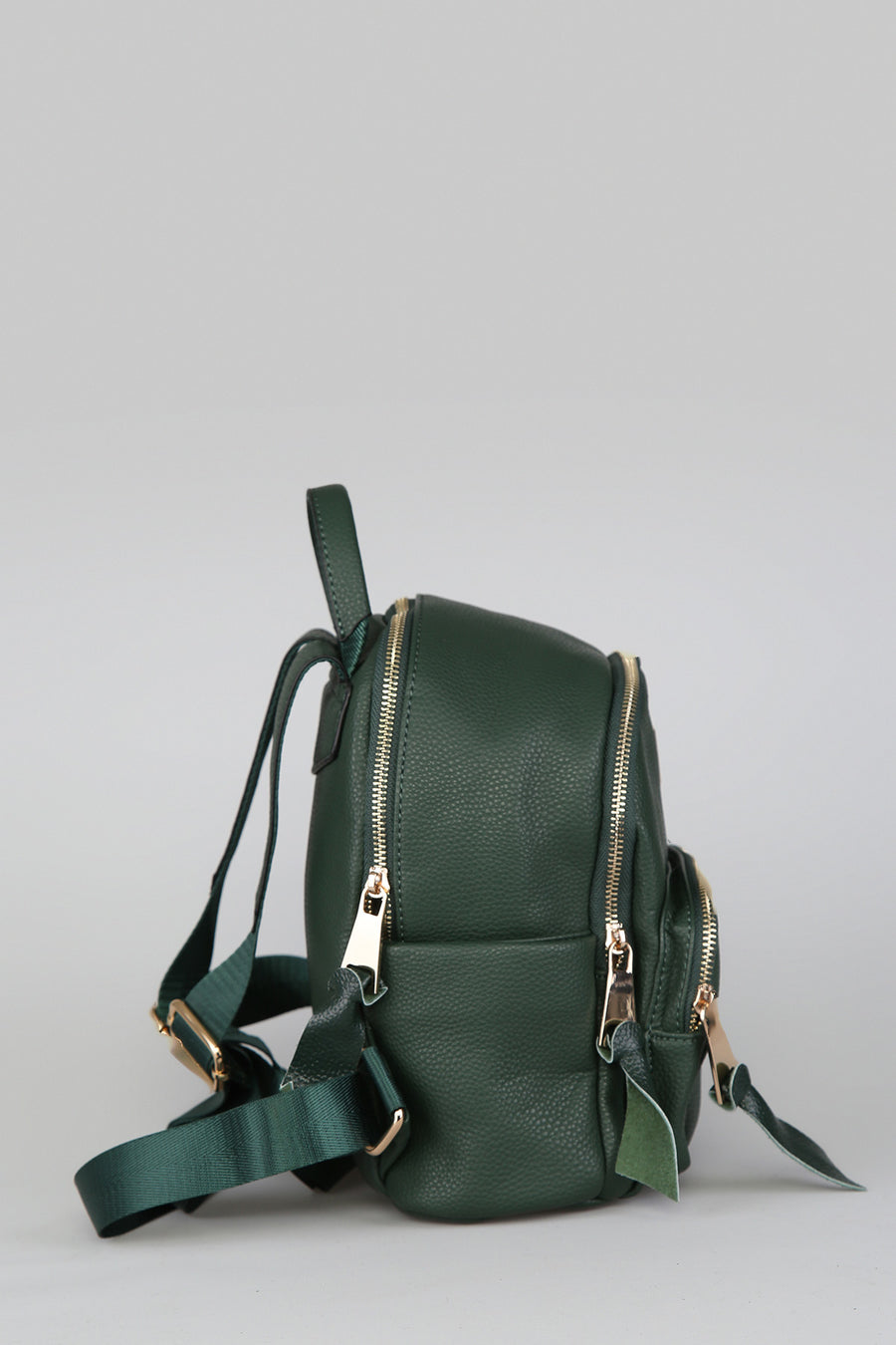 Women's Green Synthetic Leather Bag