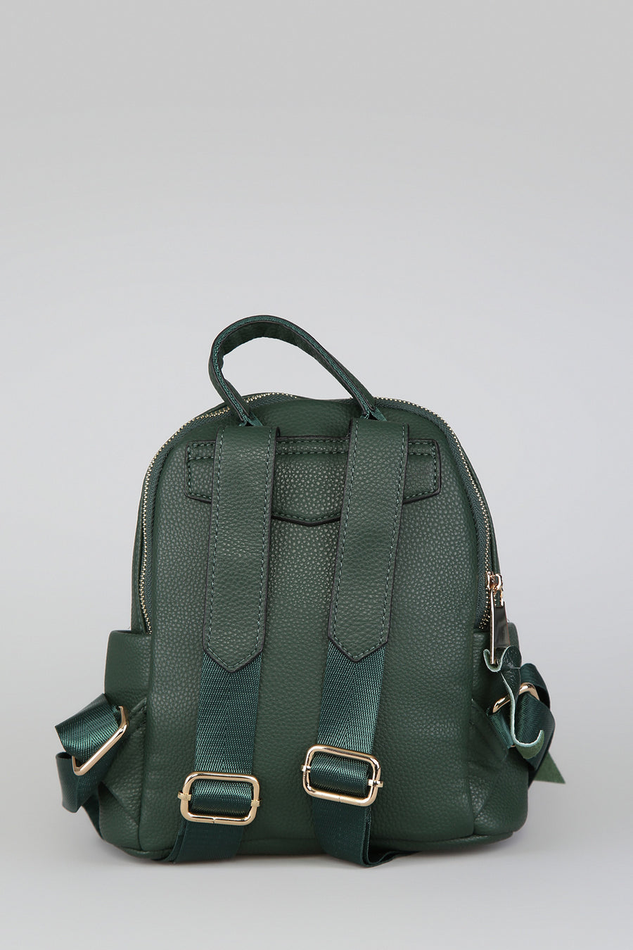 Women's Green Synthetic Leather Bag