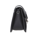 Women's Black Synthetic Leather Crossbody Bag | Derimod