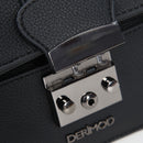 Women's Black Synthetic Leather Crossbody Bag | Derimod