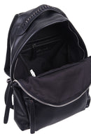 Women's Black Synthetic Leather Crossbody Bag | Derimod