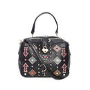Women's Black Synthetic Leather Crossbody Bag | Derimod