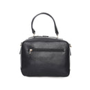 Women's Black Synthetic Leather Crossbody Bag | Derimod